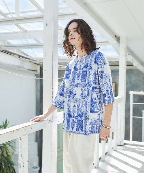 CASPER JOHN(キャスパージョン)の「Full front sublimation transfer graphic big T-shirts/フルフロントサブリメイショントランスファーグラフィックビッグT(Tシャツ/カットソー・メンズ・その他1/その他2/その他3/その他4/その他5/その他6・SMALL/MEDIUM/LARGE)」の12枚目の写真