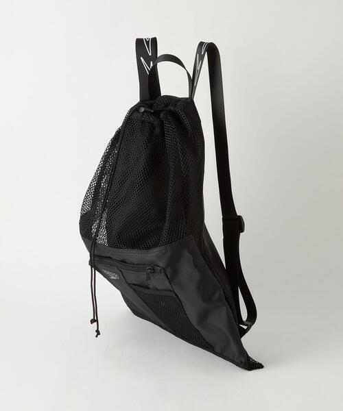Speedo(スピード)の「【別注】<SPEEDO×green label relaxg> SPEEDO×GLR ナップサック(バックパック/リュック・キッズ・ブラック/ネイビー・FREE)」の3枚目の写真
