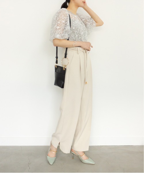 RANDA（ランダ）の「バングルリング2WAYミニポシェット（ショルダーバッグ・レディース・ホワイト/ブラック/ベージュ/ブラウン/ピンク/ブルー・FREE）」の21枚目の写真