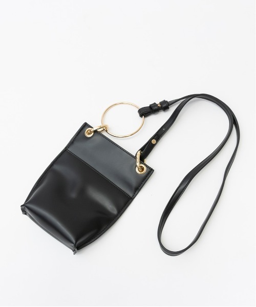 RANDA（ランダ）の「バングルリング2WAYミニポシェット（ショルダーバッグ・レディース・ホワイト/ブラック/ベージュ/ブラウン/ピンク/ブルー・FREE）」の20枚目の写真