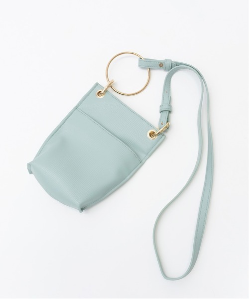 RANDA（ランダ）の「バングルリング2WAYミニポシェット（ショルダーバッグ・レディース・ホワイト/ブラック/ベージュ/ブラウン/ピンク/ブルー・FREE）」の17枚目の写真