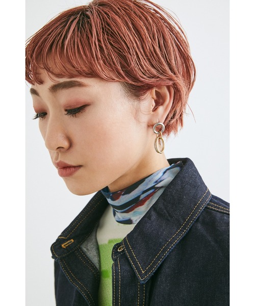 SLY（スライ）の「BENNY SH JK-A デニム シャツ ジャケット（デニムジャケット・レディース・ブルー・FREE）」の13枚目の写真