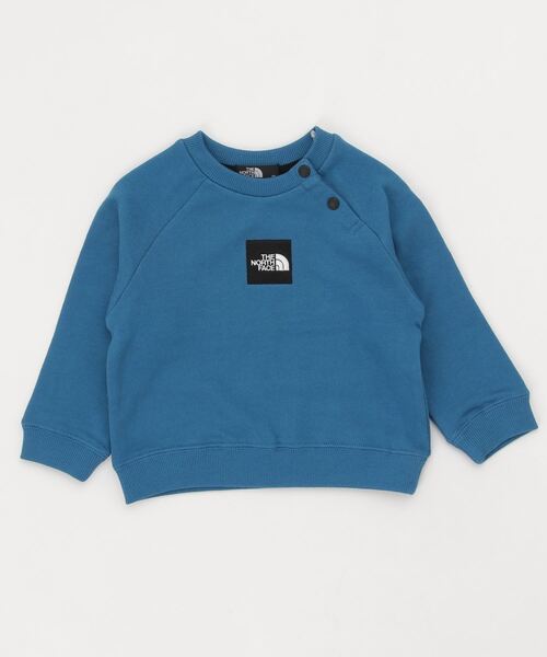 THE NORTH FACE（ザノースフェイス）の「ザ ノース フェイス THE NORTH FACE Sweat Logo Crew(スウェットロゴクルー)（スウェット・キッズ・グレー/ブルー・90cm/80ｃｍ）」の2枚目の写真