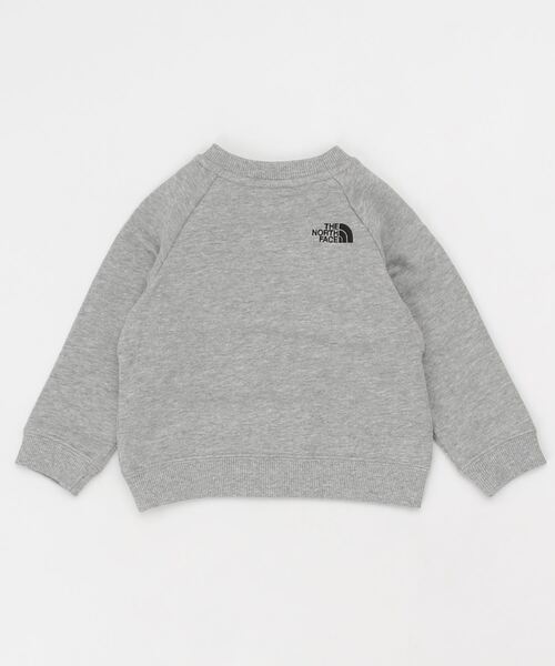 THE NORTH FACE（ザノースフェイス）の「ザ ノース フェイス THE NORTH FACE Sweat Logo Crew(スウェットロゴクルー)（スウェット・キッズ・グレー/ブルー・90cm/80ｃｍ）」の3枚目の写真