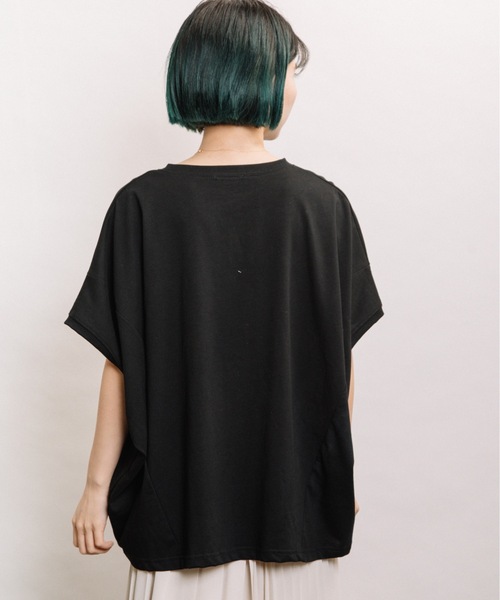 refinedworks（リファインドワークス）の「バンザイPO（Tシャツ/カットソー・レディース・ブラック/ベージュ/ブルー・FREE）」の20枚目の写真