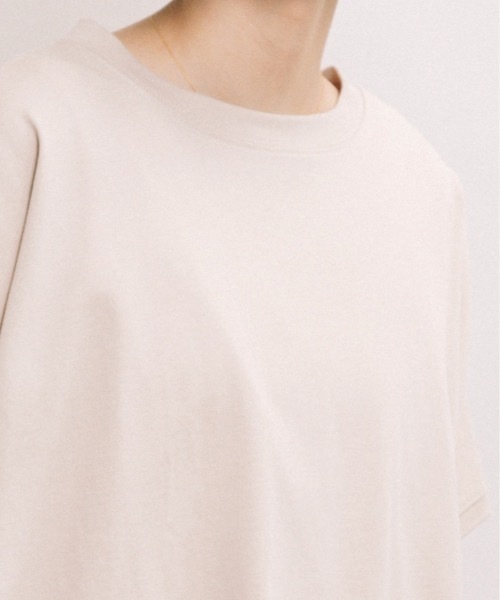 refinedworks（リファインドワークス）の「バンザイPO（Tシャツ/カットソー・レディース・ブラック/ベージュ/ブルー・FREE）」の9枚目の写真