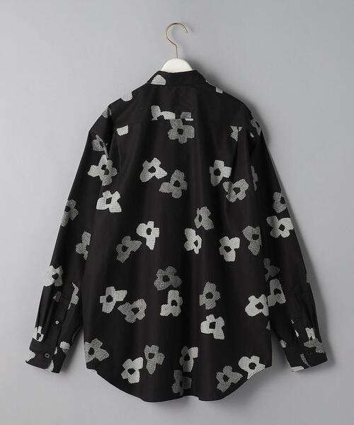 auralee フラワープリント　フーデットコート Auralee フーデッド レインコート | ブラック | FARFETCH JP