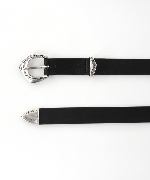 MAISON BOINET(メゾンボワネ)の「【MAISON BOINET / メゾン ボワネ】チップツキベルト(ベルト・メンズ・ブラック・9/8.5/XX-SMALL)」の9枚目の写真