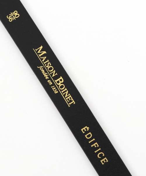 MAISON BOINET(メゾンボワネ)の「【MAISON BOINET / メゾン ボワネ】チップツキベルト(ベルト・メンズ・ブラック・9/8.5/XX-SMALL)」の12枚目の写真