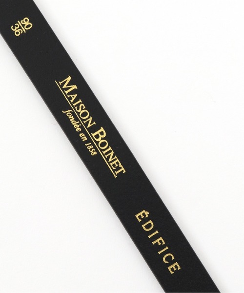 MAISON BOINET(メゾンボワネ)の「【MAISON BOINET / メゾン ボワネ】チップツキベルト(ベルト・メンズ・ブラック・9/8.5/XX-SMALL)」の8枚目の写真