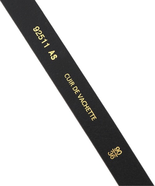 MAISON BOINET(メゾンボワネ)の「【MAISON BOINET / メゾン ボワネ】チップツキベルト(ベルト・メンズ・ブラック・9/8.5/XX-SMALL)」の2枚目の写真