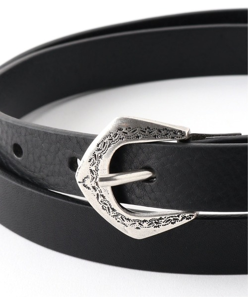 MAISON BOINET(メゾンボワネ)の「【MAISON BOINET / メゾン ボワネ】チップツキベルト(ベルト・メンズ・ブラック・9/8.5/XX-SMALL)」の3枚目の写真