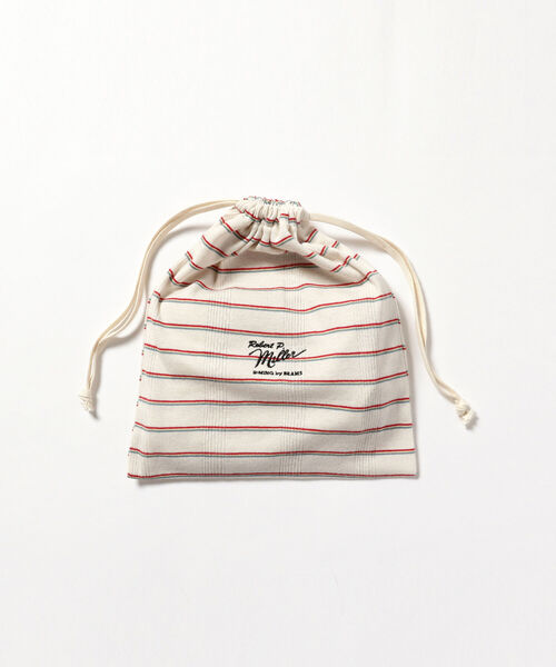 B:MING by BEAMS(ビーミングバイビームス)の「MILLER / レインボー ボーダー ロンパース(60~80cm)(ロンパース・キッズ・アイボリー・70-80cm/60-70㎝)」の8枚目の写真