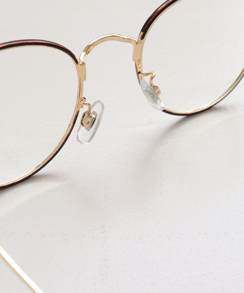 fredy emue（フレディエミュ）の「メタルフレームめがね（メガネ・レディース・ゴールド/ベージュ系その他3・FREE）」の8枚目の写真