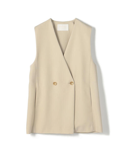 美品✨Ballsey 22SS マットウィーブVネックジレ ダブル ライト