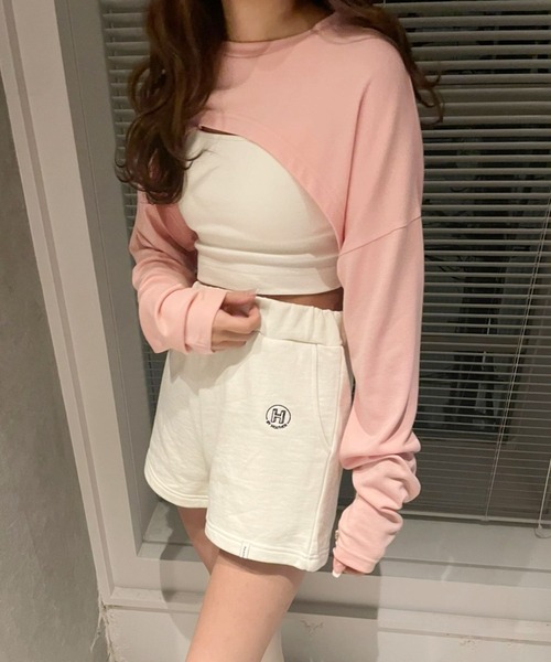 Heather(ヘザー)の「HOLiCカップ付きキャミソール 267904(キャミソール・レディース・オフホワイト/グレー/ブラック・FREE)」の22枚目の写真