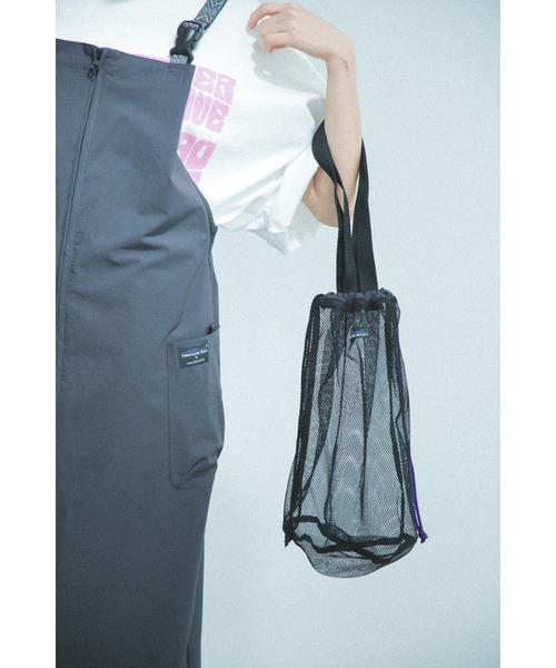 GENE HEAVENS（ジーンヘブンズ）の「(GENE HEAVENS)バッグ付きフロントジップサロペットワンピース（ワンピース・レディース・カーキ/グレー/ブラック・ONE SIZE）」の16枚目の写真