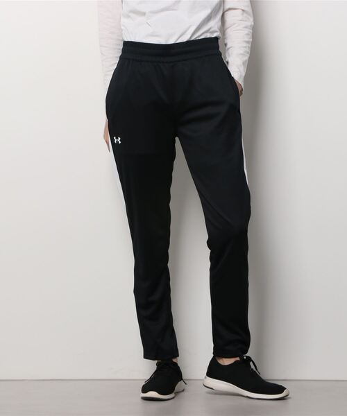 UNDER ARMOUR（アンダーアーマー）の「UAスポーツスタイル トラックパンツ（トレーニング/レディース）（その他パンツ・レディース・ブラック・L/M/S/XL）」の9枚目の写真