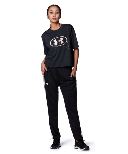 UNDER ARMOUR（アンダーアーマー）の「UAスポーツスタイル トラックパンツ（トレーニング/レディース）（その他パンツ・レディース・ブラック・L/M/S/XL）」の5枚目の写真