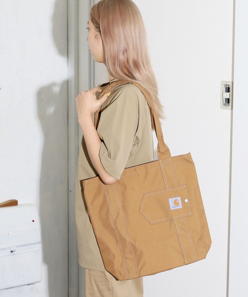 Carhartt（カーハート）の「Carhartt/カーハート WOMEN'S ESSENTIALS TOTE トートバッグ（トートバッグ・メンズ・ブラック/ブラウン・ONE SIZE）」の19枚目の写真