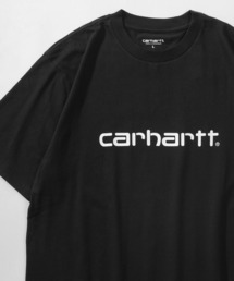 【Carhartt/カーハート】ブランドネームロゴプリント 半袖Tシャツ/CH SCRIPT T-SHIRT
