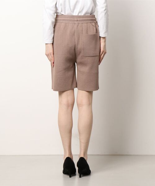 notch.(ノッチ)の「ニットハーフパンツ(その他パンツ・レディース・ベージュ/ブラウン/ブラック・M)」の5枚目の写真