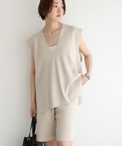 notch.(ノッチ)の「ニットハーフパンツ(その他パンツ・レディース・ベージュ/ブラウン/ブラック・M)」の21枚目の写真