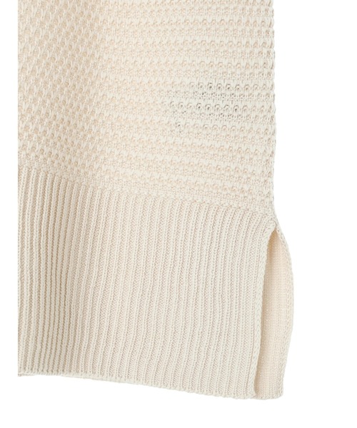 earth music&ecology（アースミュージックアンドエコロジー）の「SET2点 ジャガードベスト+Tシャツ（ニット/セーター・レディース・オリーブ/アイボリー/レッド系その他5・FREE）」の18枚目の写真