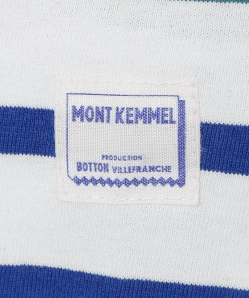 MONT KEMMEL(モンケメル)の「MONT KEMMEL SHORT-SLEEVE Tシャツ(Tシャツ/カットソー・メンズ・ブラック/ブルー・40/36)」の3枚目の写真