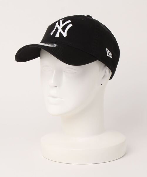 NEW ERA(ニューエラ)の「(NEW ERA)ウォッシュドコットンロゴベースボールキャップ(キャップ・レディース・ブラック/カーキ/グリーン/ネイビー・FREE)」の15枚目の写真