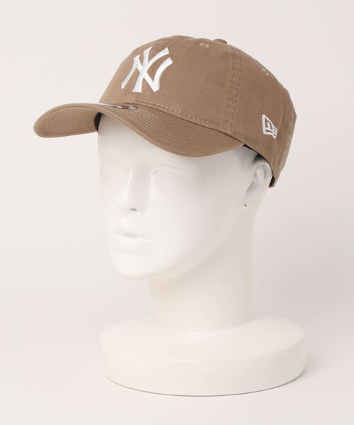 NEW ERA(ニューエラ)の「(NEW ERA)ウォッシュドコットンロゴベースボールキャップ(キャップ・レディース・ブラック/カーキ/グリーン/ネイビー・FREE)」の16枚目の写真