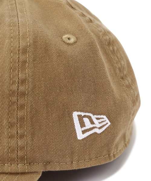 NEW ERA(ニューエラ)の「(NEW ERA)ウォッシュドコットンロゴベースボールキャップ(キャップ・レディース・ブラック/カーキ/グリーン/ネイビー・FREE)」の12枚目の写真