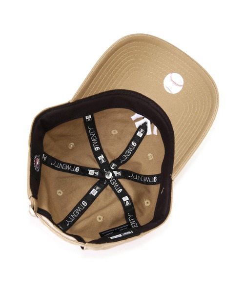 NEW ERA(ニューエラ)の「(NEW ERA)ウォッシュドコットンロゴベースボールキャップ(キャップ・レディース・ブラック/カーキ/グリーン/ネイビー・FREE)」の14枚目の写真