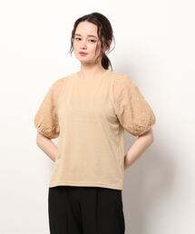 Lugnoncure | レース袖トップス(Tシャツ/カットソー)