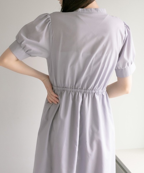 OLIVE des OLIVE(オリーブデオリーブ)の「【WEB限定】フリルワンピース(ワンピース・レディース・ブラック/オフホワイト/サックスブルー・FREE)」の18枚目の写真