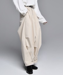 ADRER | Three tuck wide snap『袴』pants/3タックワイドハカマパンツ(その他パンツ)