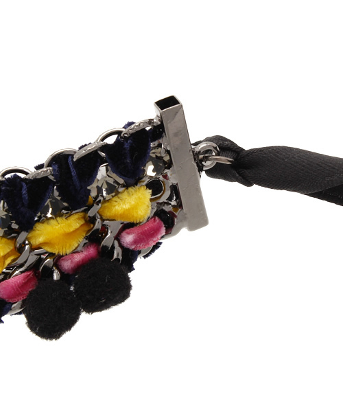 B:MING by BEAMS（ビーミングバイビームス）の「ビーミング by ビームス / ベルベットボールネックレス（ネックレス・レディース・その他1・ONE SIZE）」の4枚目の写真