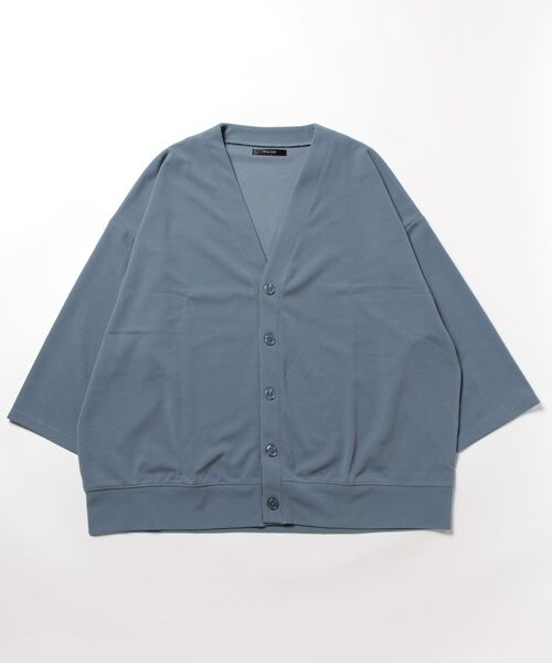 VIBGYOR(ヴィブジョー)の「VIBGYOR Select/カーディガン(BL)(カーディガン/ボレロ・メンズ・チャコールグレー/ライトグレー/ブルー/ブラック・LARGE/MEDIUM)」の4枚目の写真