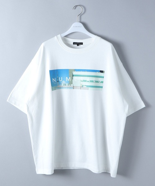 NUMERALS（ヌメラルズ）の「NUMERALS/TOKYO NUDE コラボグラフィックT