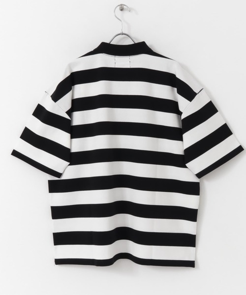 SENSE OF PLACE by URBAN RESEARCH(センスオブプレイスバイアーバンリサーチ)の「『別注』TeddyBear×SENSE OF PLACE テディベアボーダーポロシャツ(ポロシャツ・メンズ・オレンジ/ブラック・MEDIUM/LARGE)」の21枚目の写真