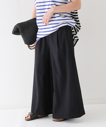 B.C STOCK | リネンライクコットン ワイドキュロット(その他パンツ)