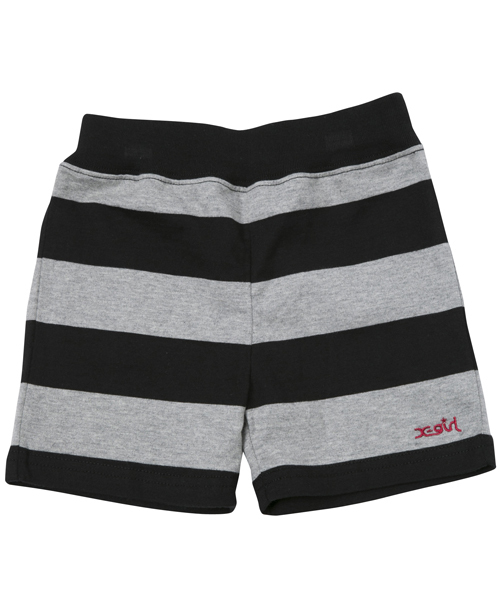 X-girl Stages（エックスガールステージス）の「STRIPED BASIC SHORT PANTS (4T～7T)（その他パンツ・キッズ・アッシュ/ブルー/レッド・7T/6T/4T/5T）」の4枚目の写真