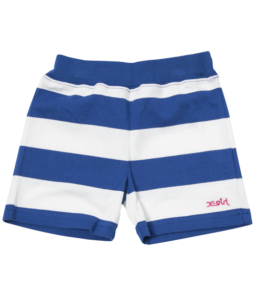 X-girl Stages（エックスガールステージス）の「STRIPED BASIC SHORT PANTS (4T～7T)（その他パンツ・キッズ・アッシュ/ブルー/レッド・7T/6T/4T/5T）」の6枚目の写真