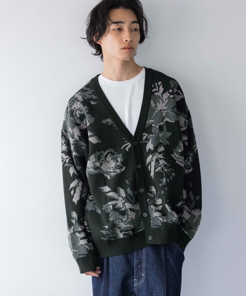 フラワージャガードカーデ 353970（カーディガン/ボレロ）｜LOWRYS FARM（ローリーズファーム）