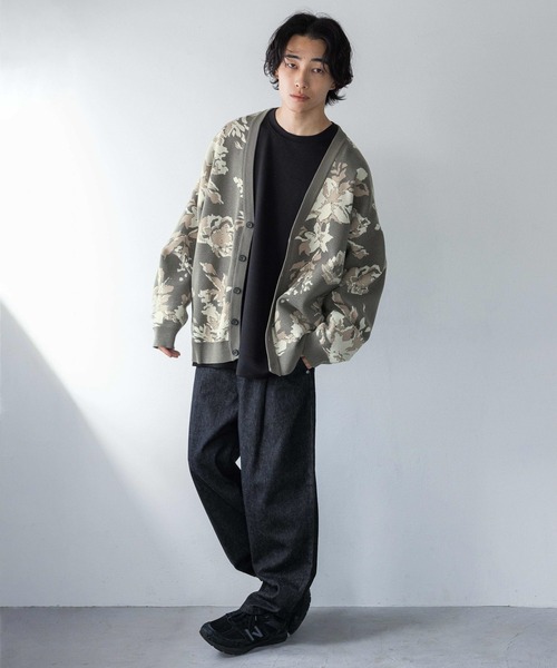 フラワージャガードカーデ 353970（カーディガン/ボレロ）｜LOWRYS FARM（ローリーズファーム）