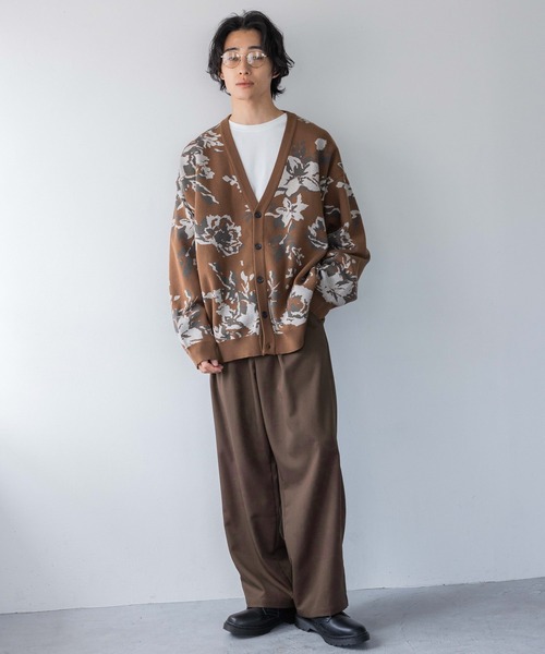 フラワージャガードカーデ 353970（カーディガン/ボレロ）｜LOWRYS FARM（ローリーズファーム）