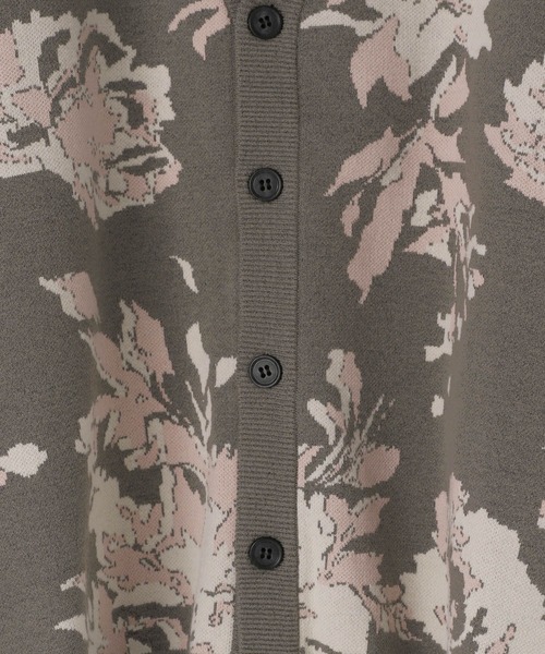 フラワージャガードカーデ 353970（カーディガン/ボレロ）｜LOWRYS FARM（ローリーズファーム）