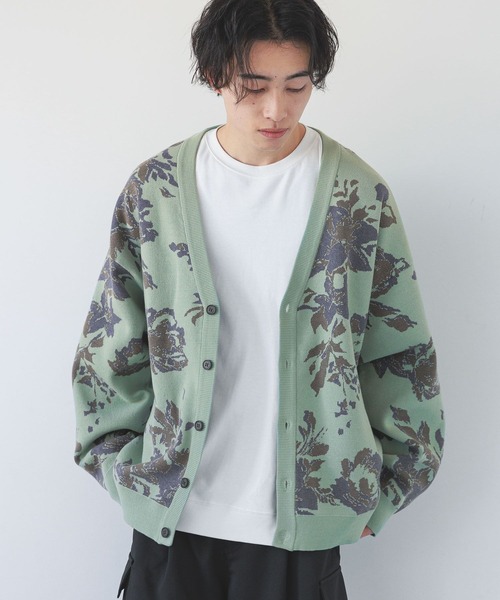 フラワージャガードカーデ 353970（カーディガン/ボレロ）｜LOWRYS FARM（ローリーズファーム）