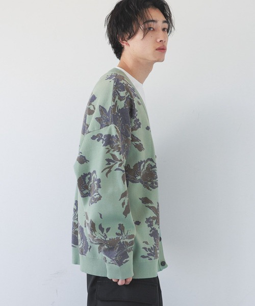 フラワージャガードカーデ 353970（カーディガン/ボレロ）｜LOWRYS FARM（ローリーズファーム）