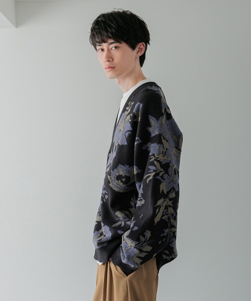 ローリーズファーム　羽織ジャガードJK LOWRYS FARM｜ボカシジャガードカーディガン | Rakuten Fashion